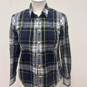 GAP Plaid Button-Up Shirt. Size XS